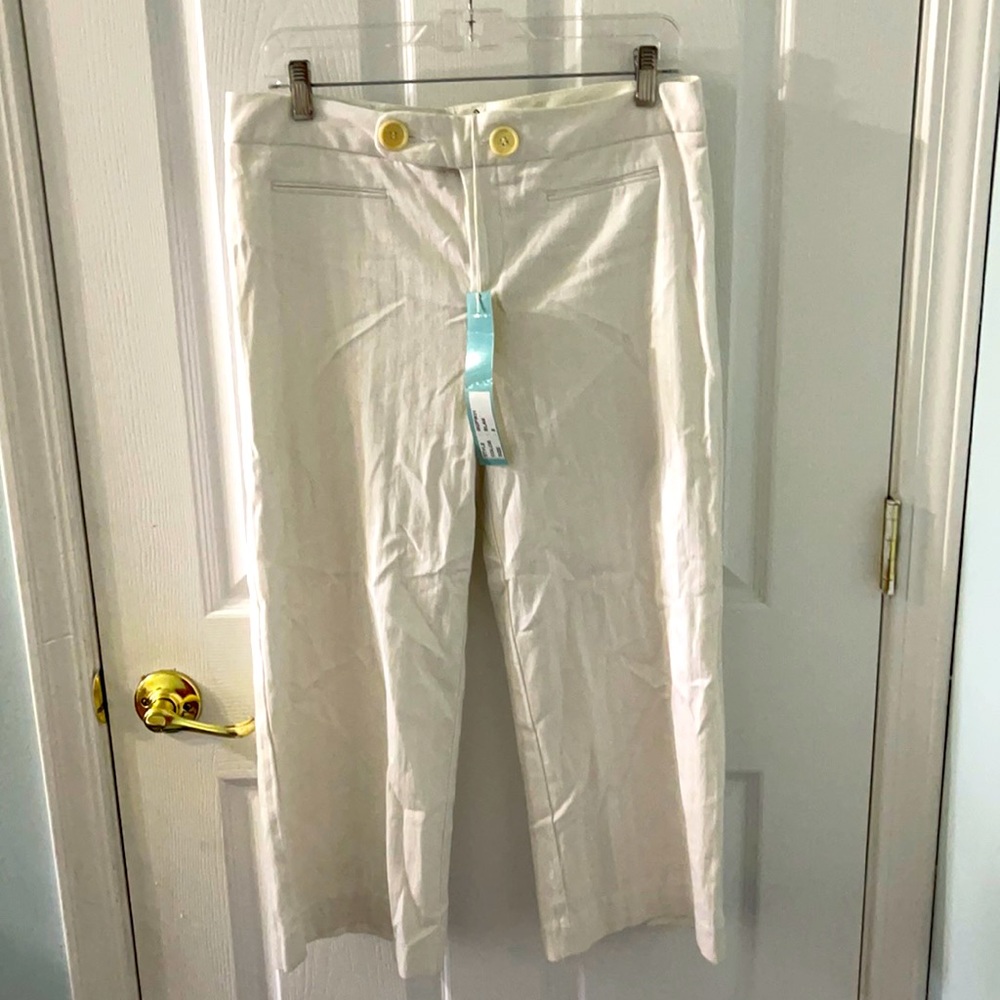 Catherine malandrina size 8 white pants